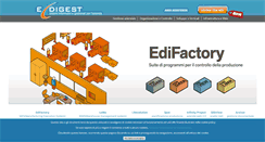 Desktop Screenshot of edigest.it